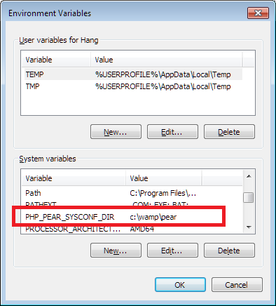 Pear PHP_PEAR_SYSCONF_DIR
